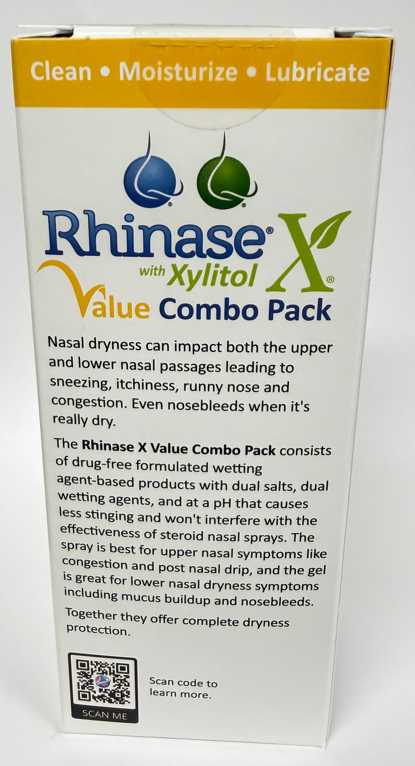 Rhinase X Value Combo Pack (Nasal Spray and Nasal gel 15 g each) for severe nasal dryness - Walmart.com exclusive.