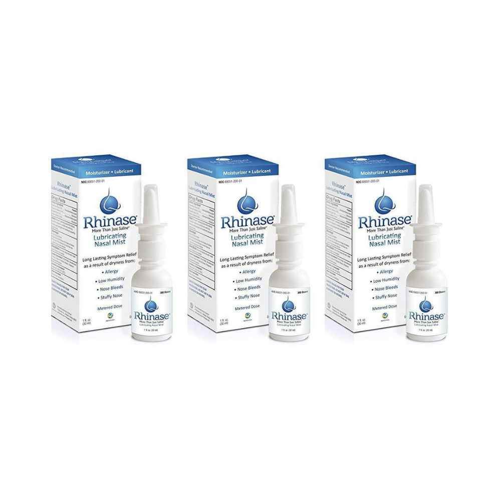 Lubricating Nasal Mist 3 Pack | Aloe Free Saline Lubricating Nasal Mist 3 Pack | Aloe Free Saline