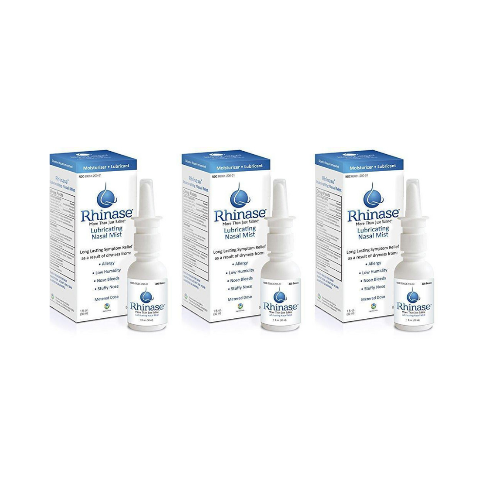 Rhinase Lubricating Nasal Mist 30mL (3 Pack)