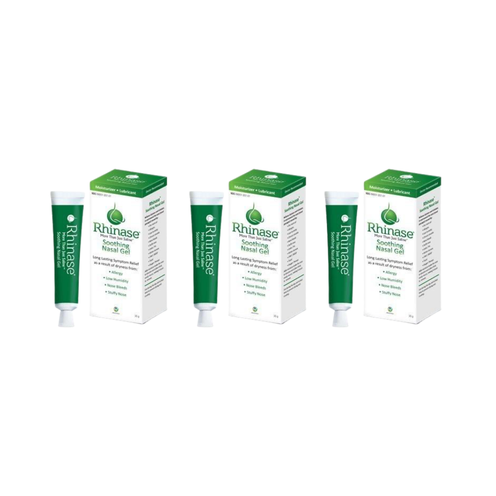 Rhinase Soothing Nasal Gel 30g  (3 Pack)