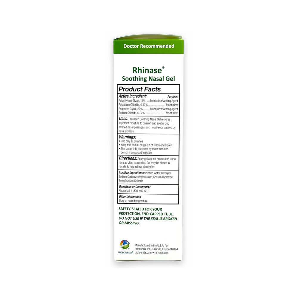 Rhinase Soothing Nasal Gel 30g  (3 Pack)