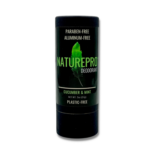All Natural Deodorants for Men and Women - Paraben Free, Aluminum Free, Cruelty Free, Plastic Free - with coconut oil and Shea butter (Cucumber Mint)