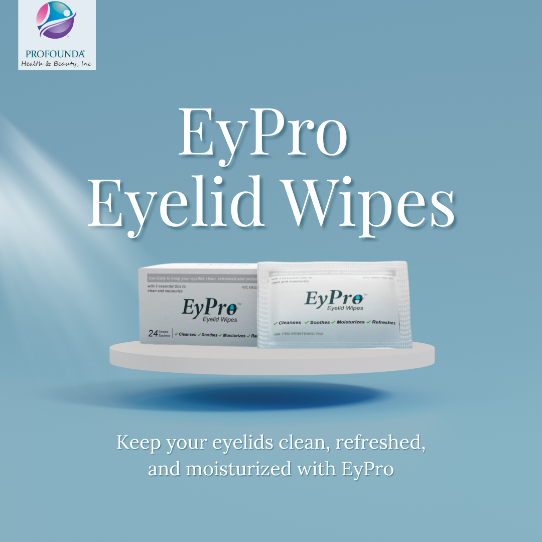 EyPro eyelid wipes that cleans and moisturizes your lashes and eyelids |  Helps to removes makeup easily
