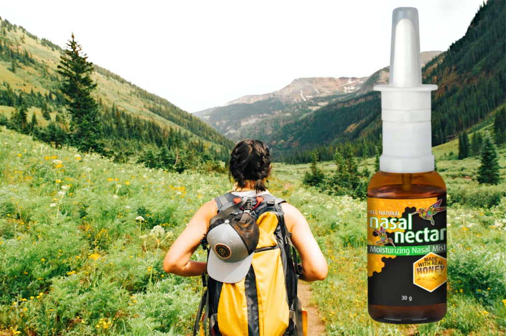 Moisturizing saline formula to soothe irritated nasal passages