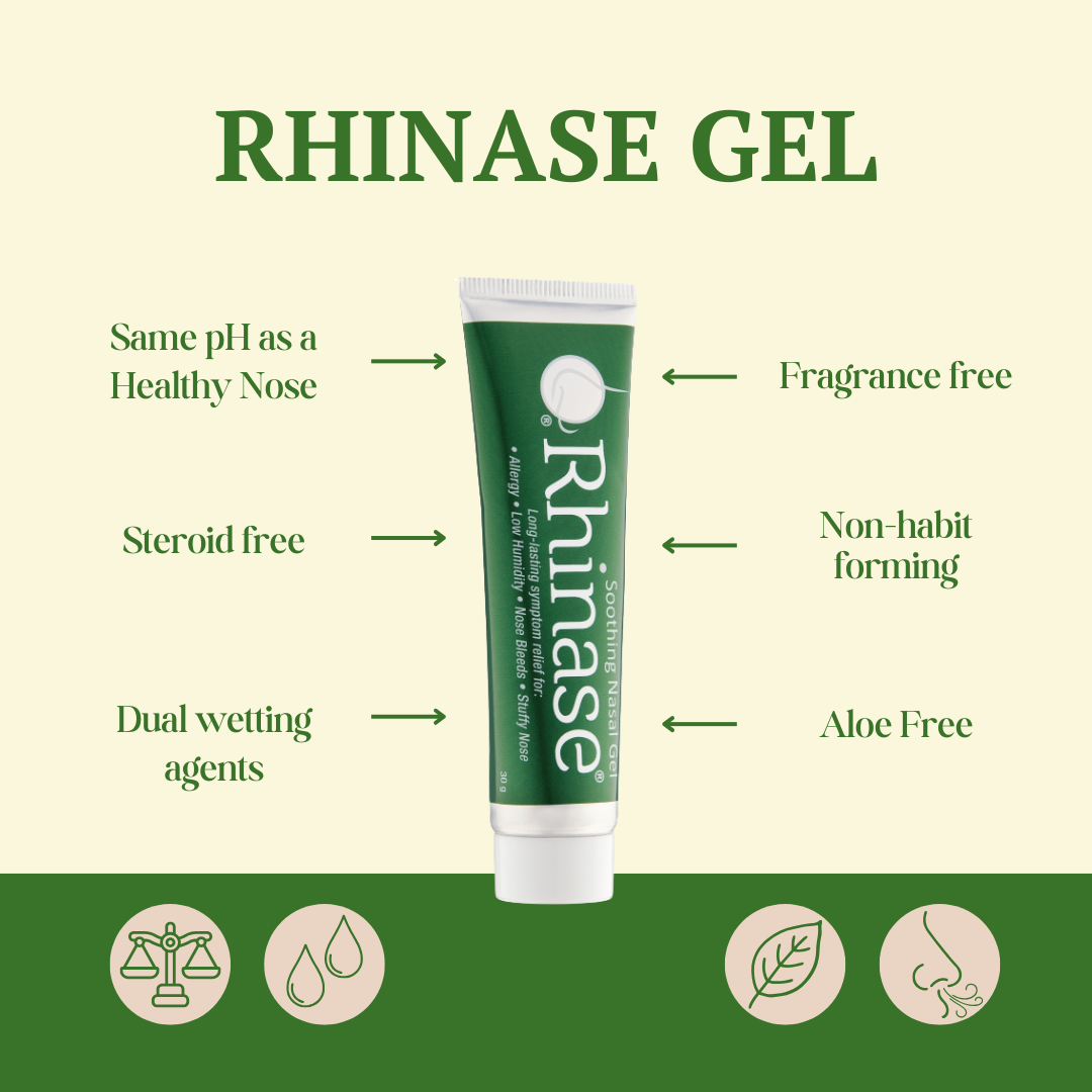 hallandale dihexa intranasal gel Rhinase Saline Nasal (5 Pack) with 2 Wetting Agents and 2 Salts Allergy Relief Moisturizer Rhinase X Soothing Nasal Gel