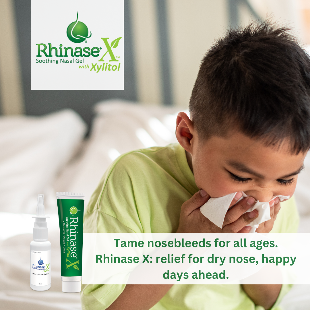 Rhinase X Combo Pack - Nasal Gel (30g) & Spray (30ml) for Complete Nasal Relief: Dryness, Congestion, Post Nasal Drip, and Allergies