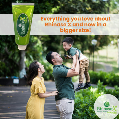 Rhinase X Soothing Nasal Gel (XL Size) with Natural Xylitol - Relief for Dryness, Congestion & Discomfort | Steroid-Free & Hypotonic | Doctor Recommended | 60 g