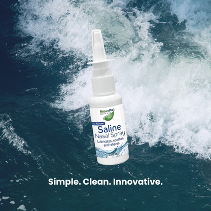 2 pack NaturePro All Natural Saline Nasal Spray, 0.75 fl. oz., Kosher, Dual Salt Moisturizing Formula