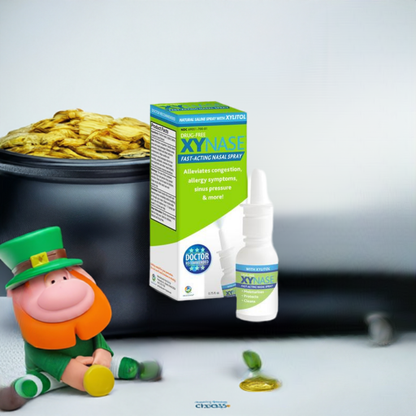 Xynase Natural Saline Nasal Spray with Xylitol_ 0.75 fl oz