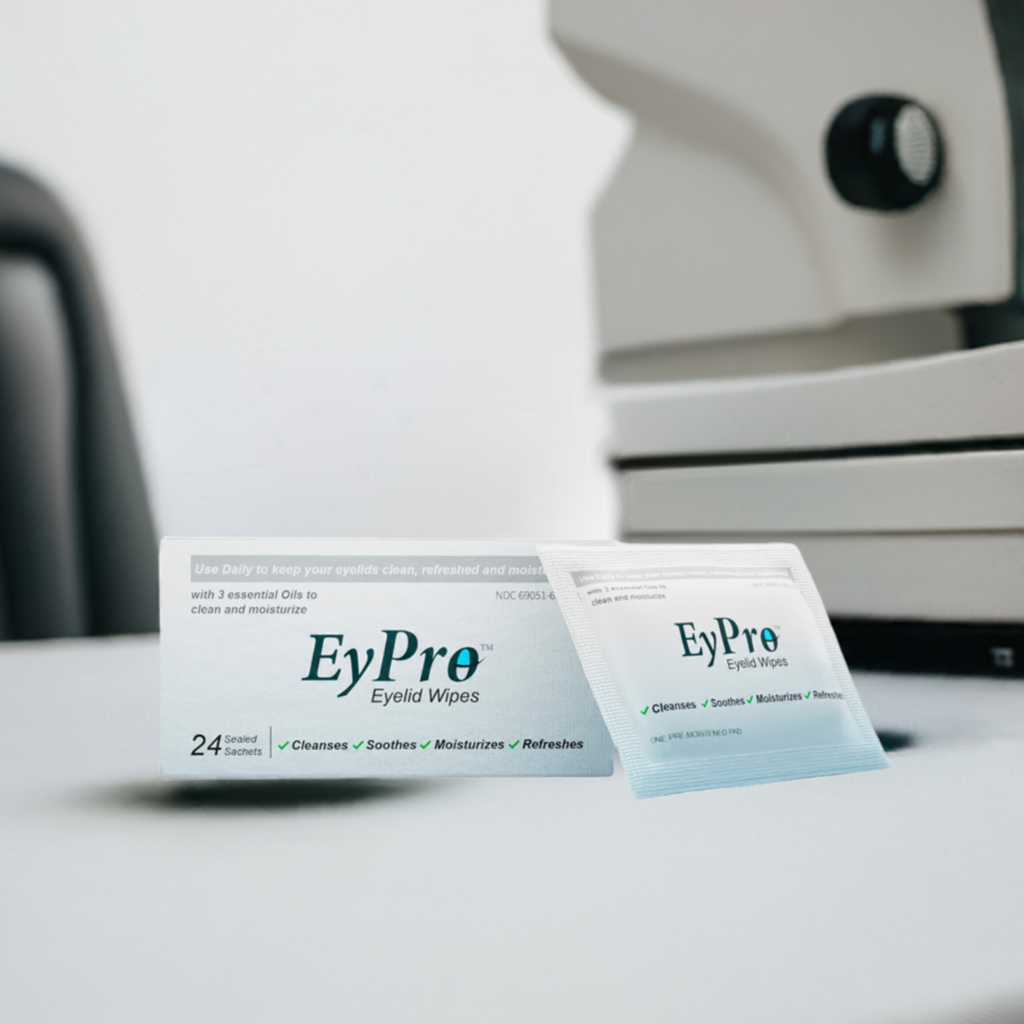 EyPro eyelid wipes that cleans and moisturizes your lashes and eyelids |  Helps to removes makeup easily