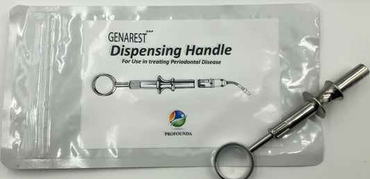 Genarest Dental Handle for dispensing microspheres