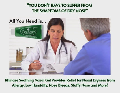 Rhinase Soothing Nasal Gel 60g for nasal dryness