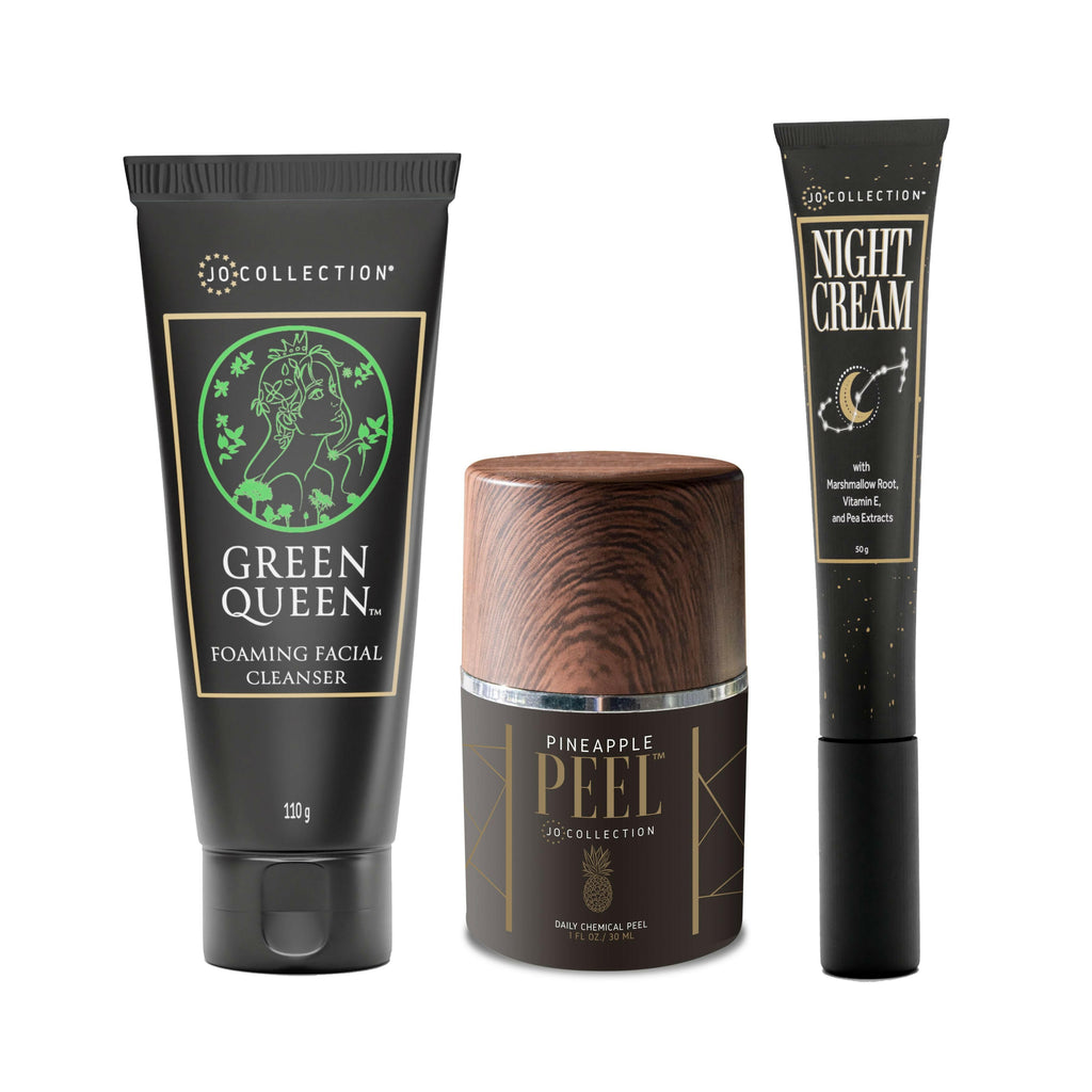 Facial Cleanser + Pineapple Peel + Night Cream
