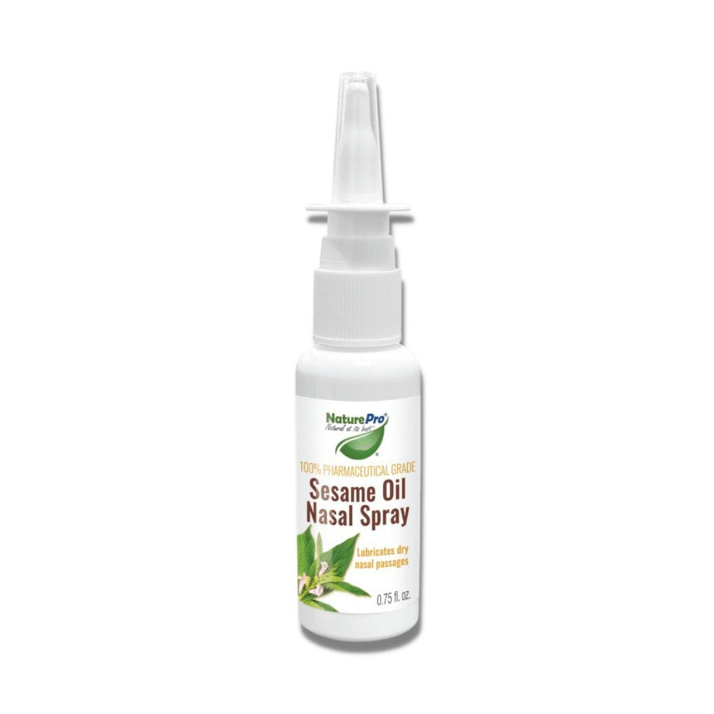 All-Natural Nasal Moisturizer Spray with 100% Pharmaceutical Grade Sesame Oil 