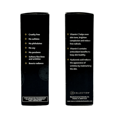 Vitamin C | with hyaluronic acid + vitamin E | 1 Fl oz.
