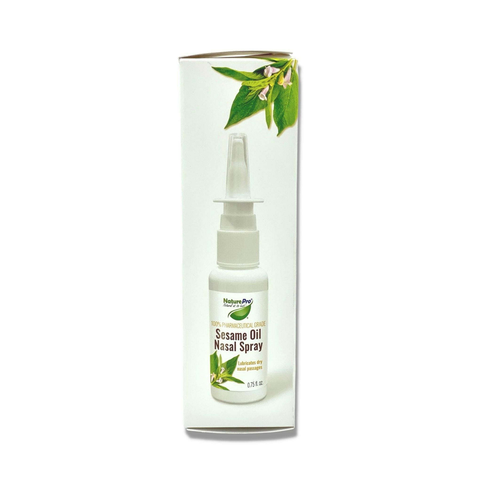 Sesame Oil Nasal Spray box