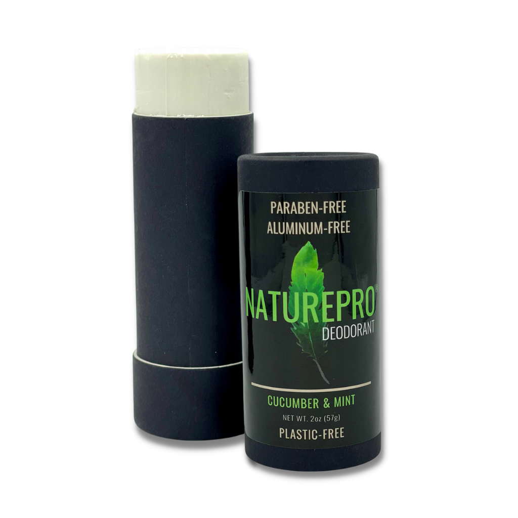 All Natural Deodorants for Men and Women - Paraben Free, Aluminum Free, Cruelty Free, Plastic Free - with coconut oil and Shea butter (Cucumber Mint) Open