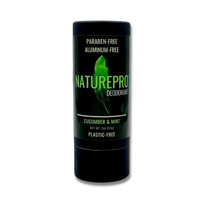 All Natural Deodorants for Men and Women - Paraben Free, Aluminum Free, Cruelty Free, Plastic Free - with coconut oil and Shea butter (Cucumber Mint)
