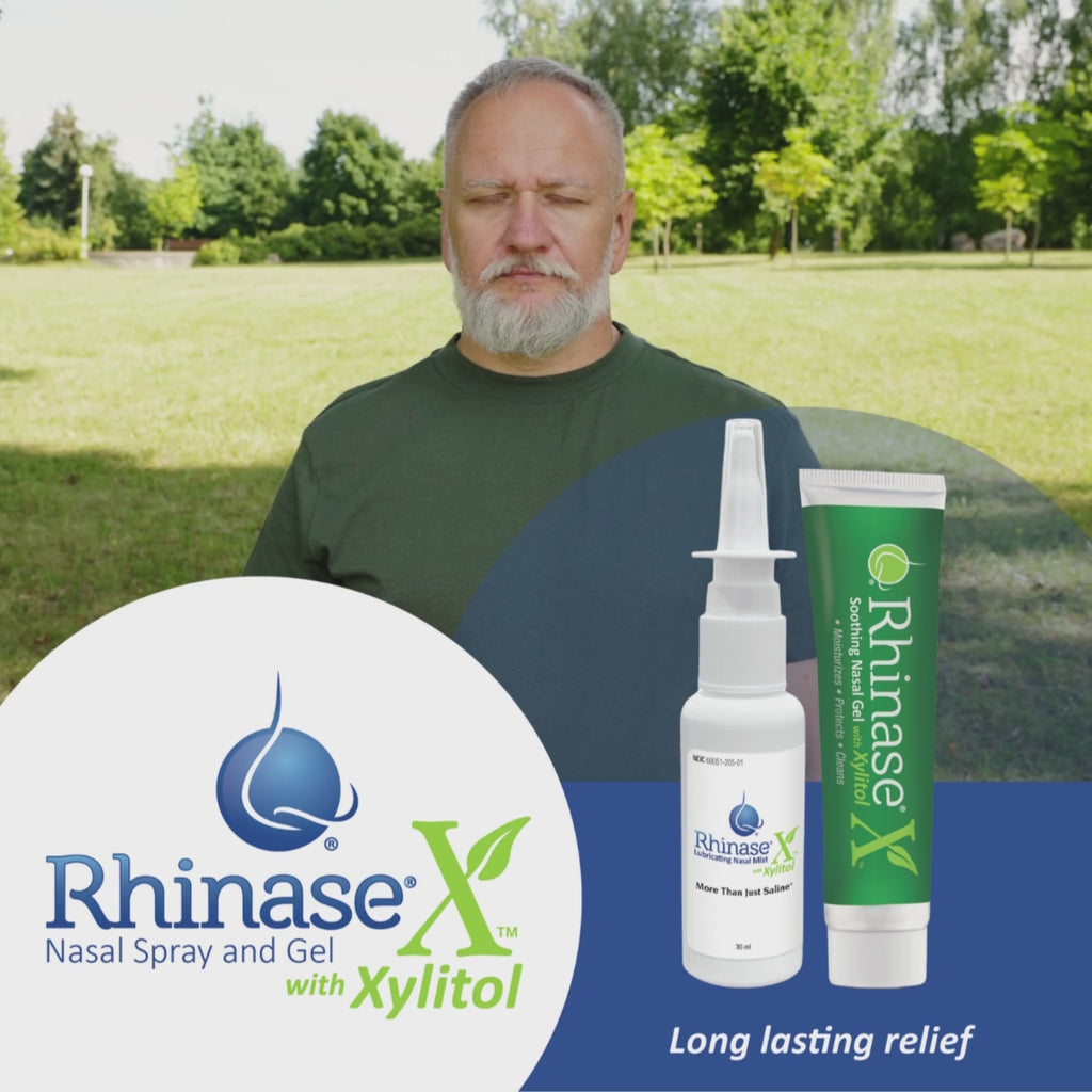 Rhinase X Nasal Spray and gel with Xylitol Video