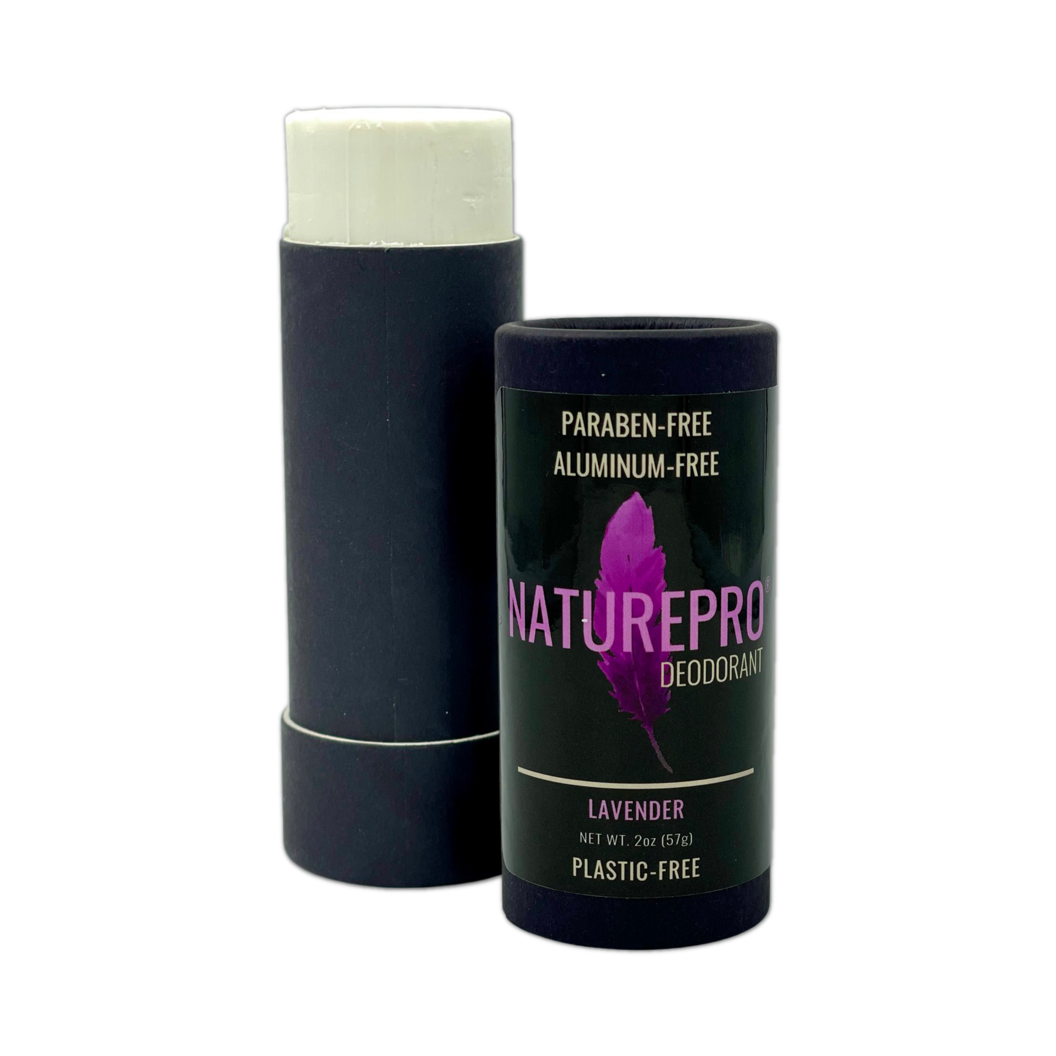 All Natural Deodorants for Men and Women - Paraben Free, Aluminum Free, Cruelty Free, Plastic Free - with coconut oil and Shea butter (Lavender) Open