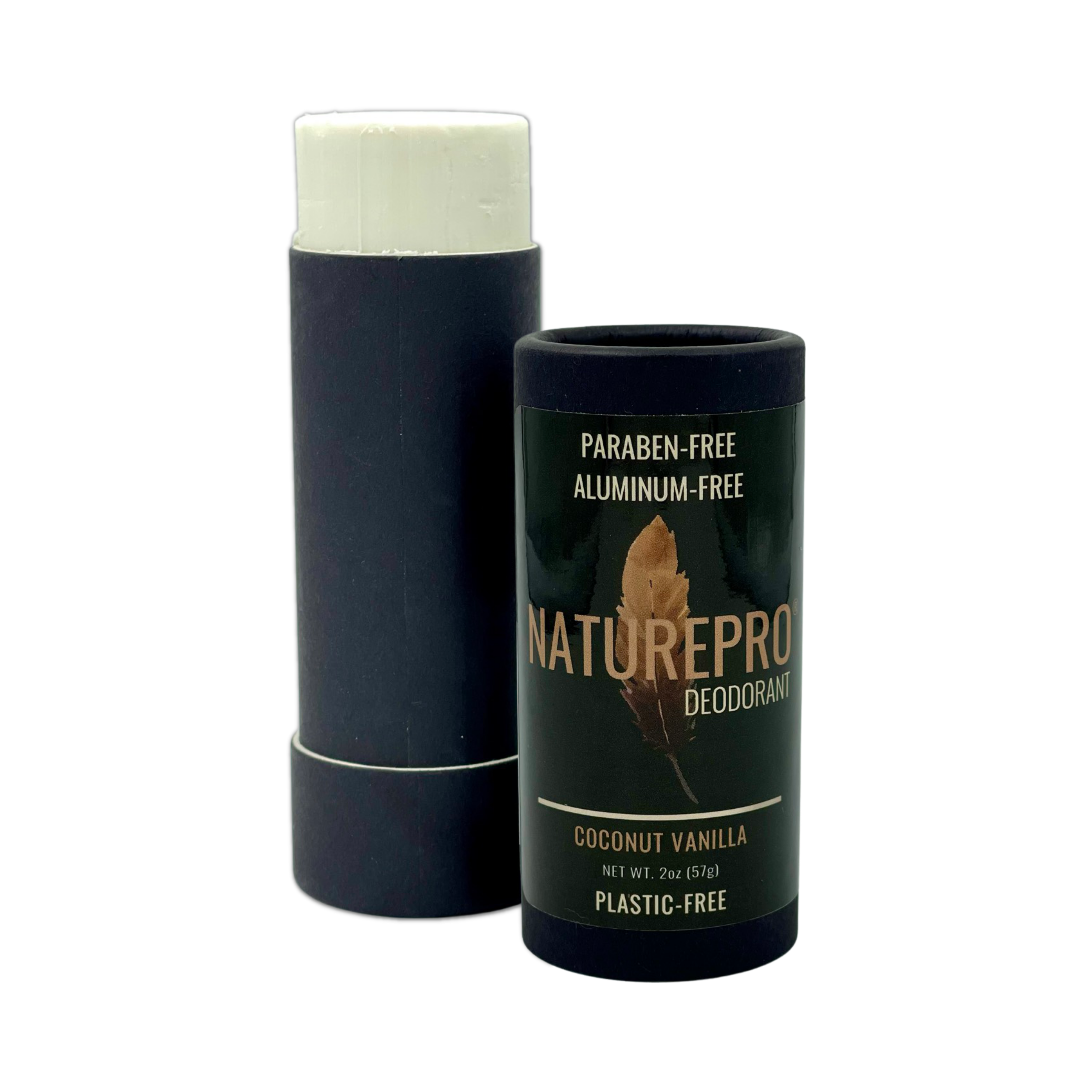 All Natural Deodorant for Men and Women - Paraben Free with coconut oil and Shea butter (Coconut Vanilla) Open